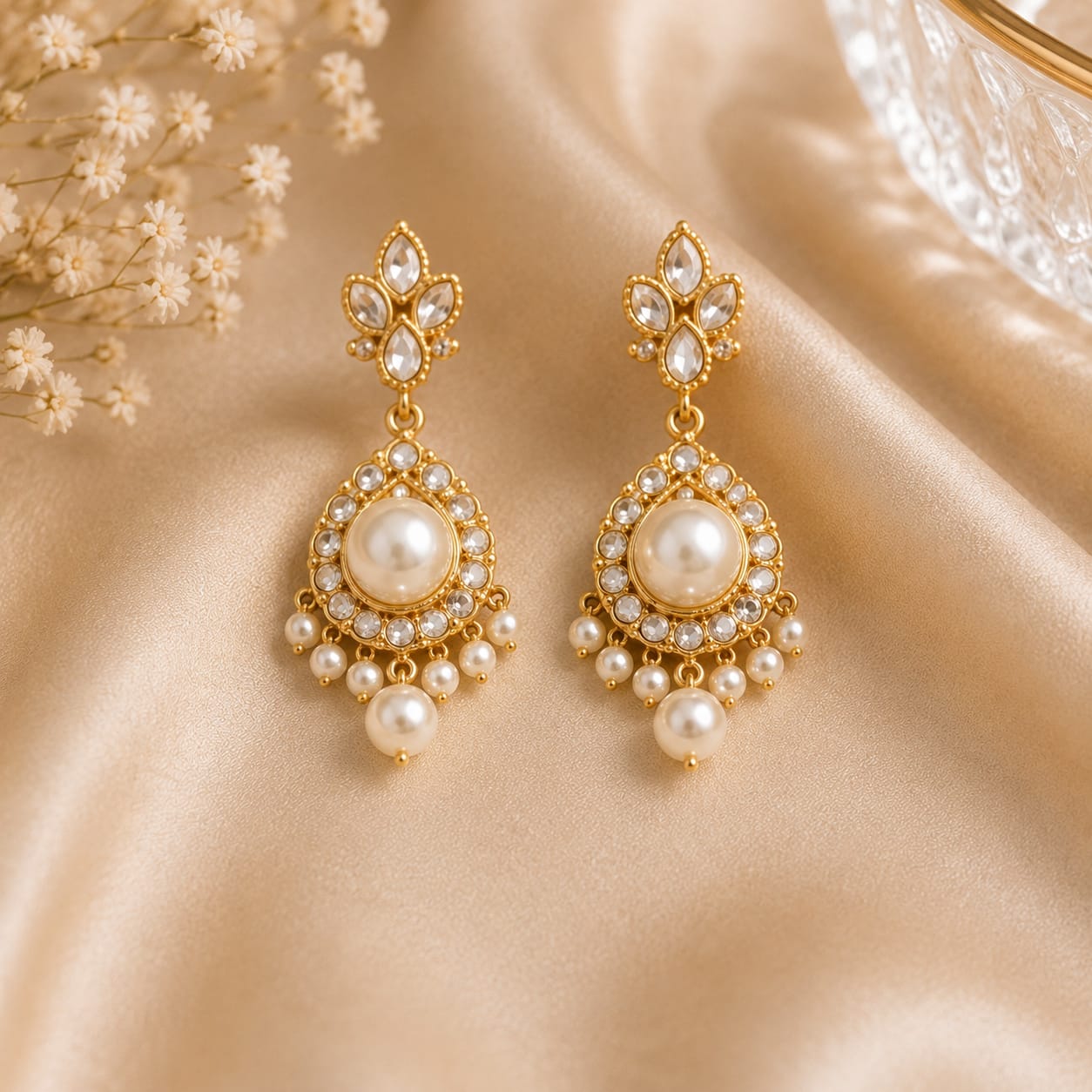 Classic Pearl Earrings