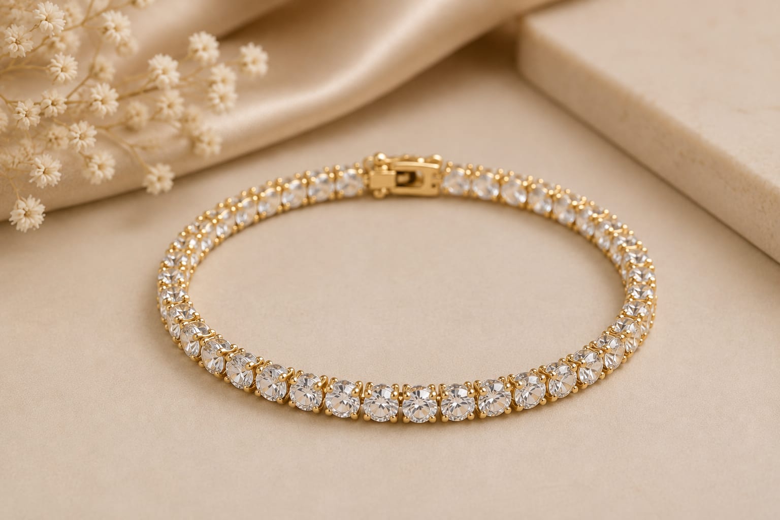 Crystal Tennis Bracelet