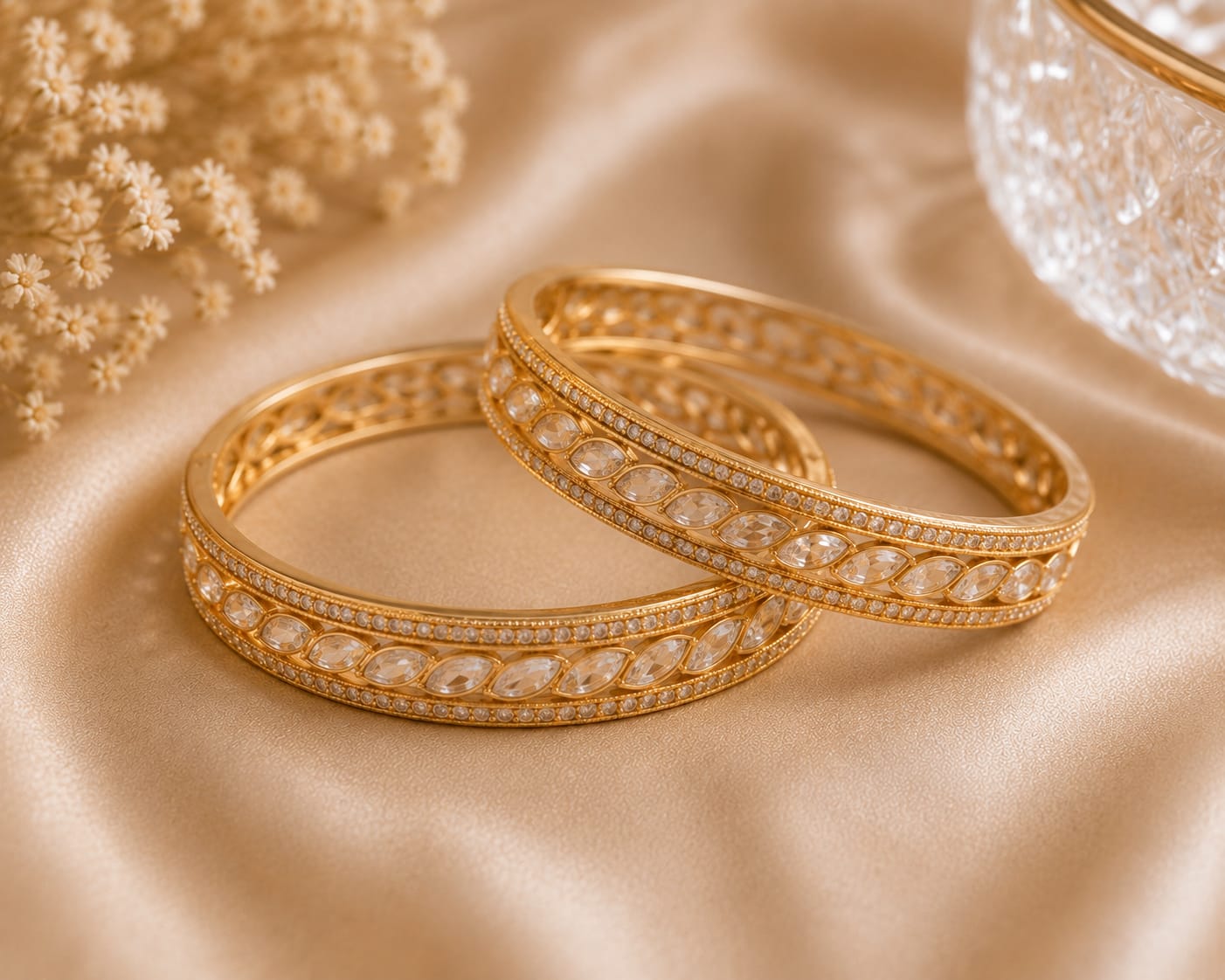 Gold Plated Bangles